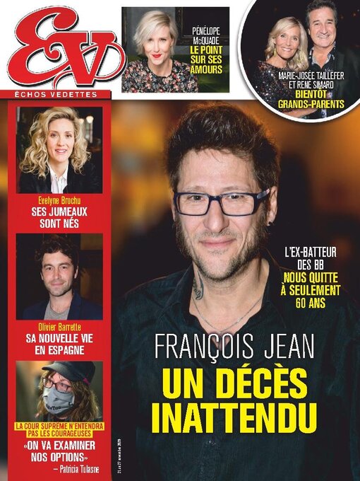 Détails du titre pour Échos Vedettes par TVA Publications Inc. - Disponible